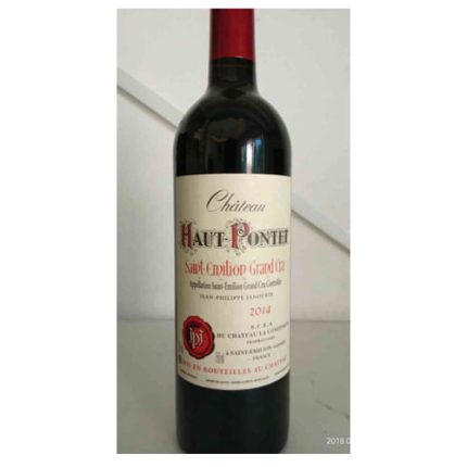 Chateau Haut-Pontet Saint-Emilion Grand Cru 2014
