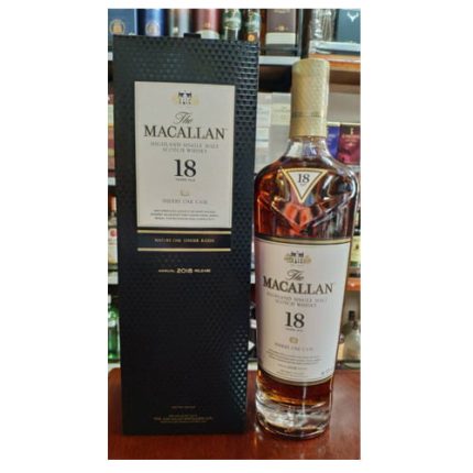 MACALLAN 18Y SHERRY ED 700ML ( 1 ขวด )