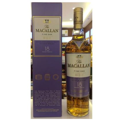 MACALLAN 18Y FINE OAK 700ML ( 1 ขวด )
