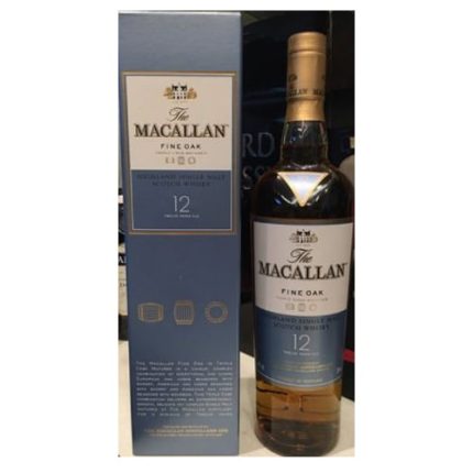 MACALLAN 12Y FINE OAK 700ML ( 1 ขวด )