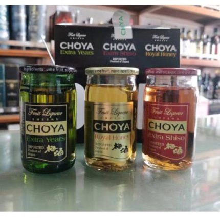 Choya Umeshu Set 3 ขวด 150 ML
